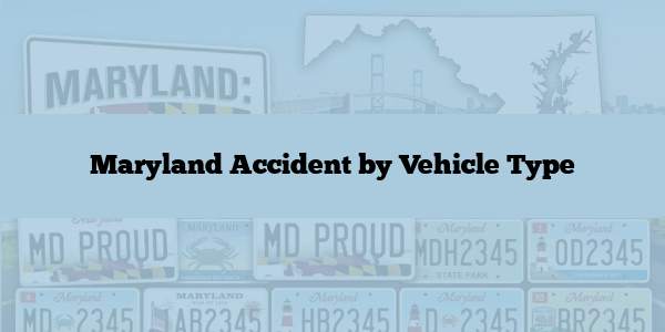 Maryland Accident by Vehicle Type