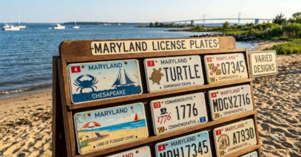 Maryland License Plate