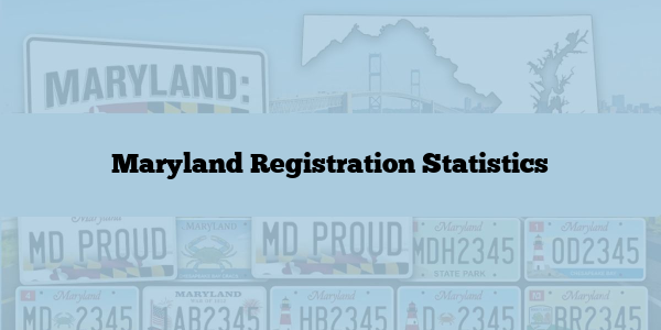 Maryland Registration Statistics