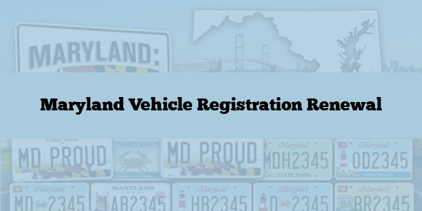 Maryland Vehicle Registration Renewal